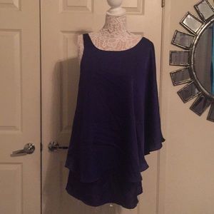 Dark purple dress